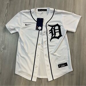 Nike White Baseball Jersey